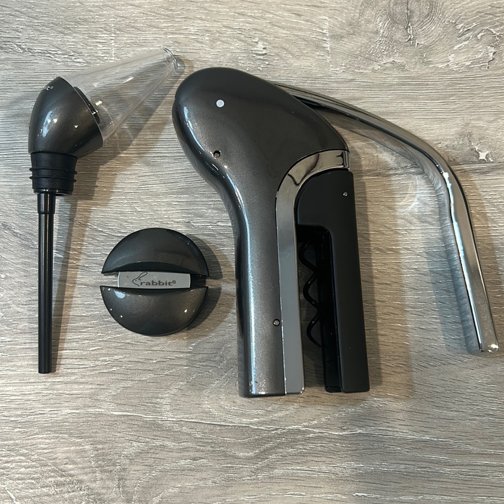 Rabbit Wine Opener, 3 piece set